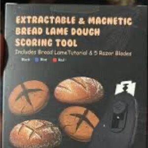 Extractable & Magnetic Bread Lame Scoring Tool